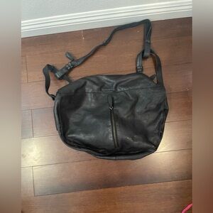 free people convertible, Black Leather Bag